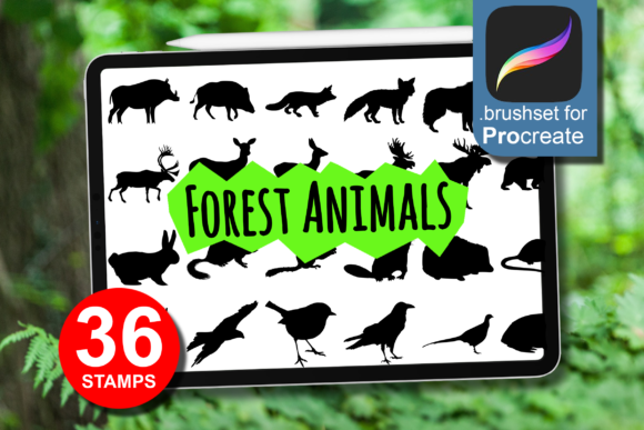 36 Forest Animals Stamps for Procreate: A Practical Guide for Digital Artists