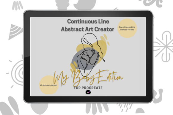 Mastering Minimalist Art with My Baby Single Line Creator Procreate Brushes