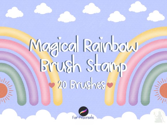 Rainbow Procreate Stamp Brush: A Practical Tool for Faster, Vibrant Digital Art