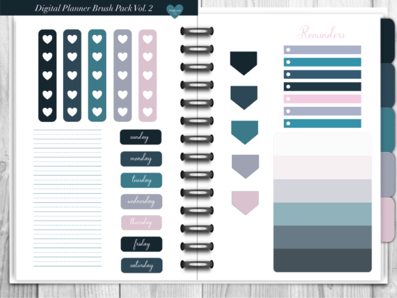 Streamline Your Digital Planning with the Procreate Planner Brush Pack