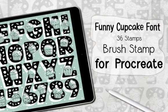 Unlocking Creativity with the Funny Cupcake Font Procreate Stamp